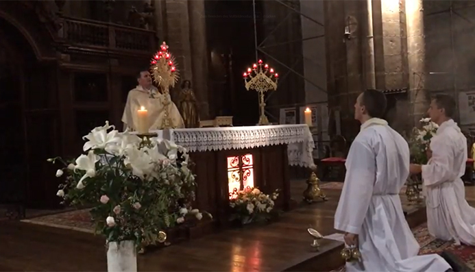 Adoratio2017: B�n�diction du Saint Sacrement